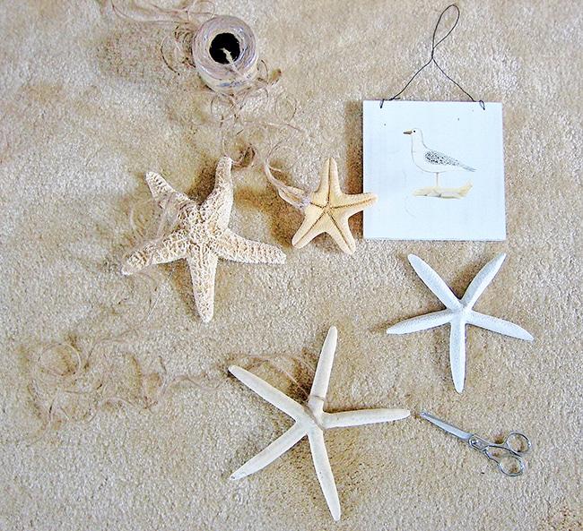 Starfish Garland w/Seashells – Sunshine & Sweet Pea's Coastal Décor