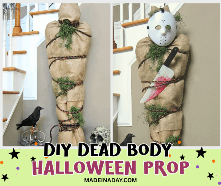Easy Dead Body Halloween Prop