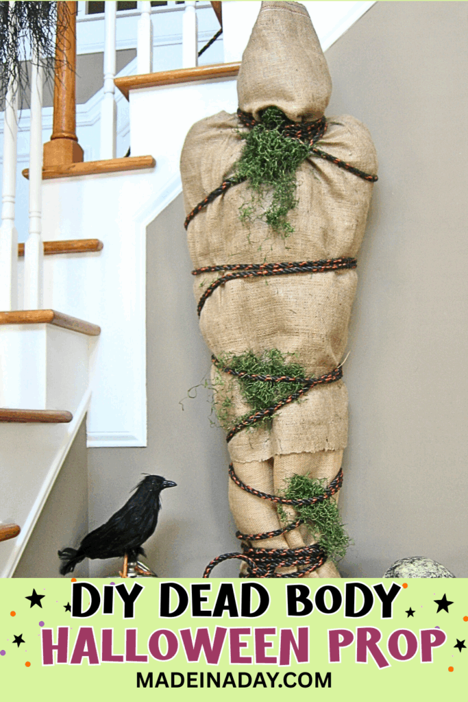 DIY Dead Body Halloween Prop