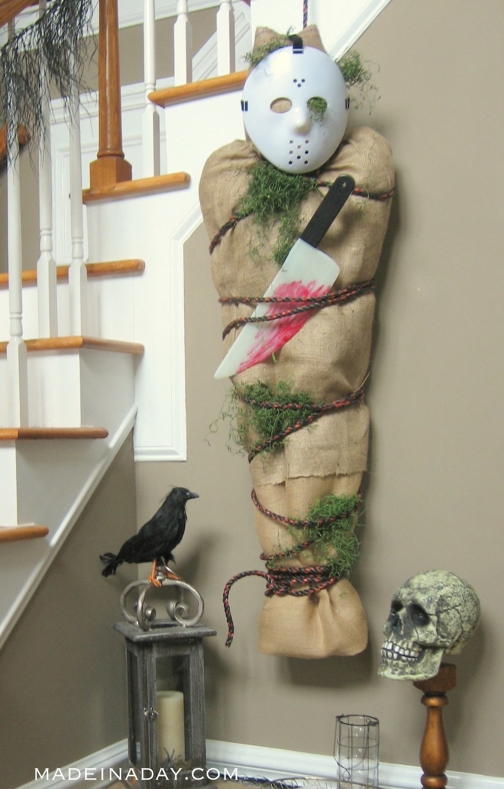 Swimming with the Fishes Halloween Prop Made in a Day