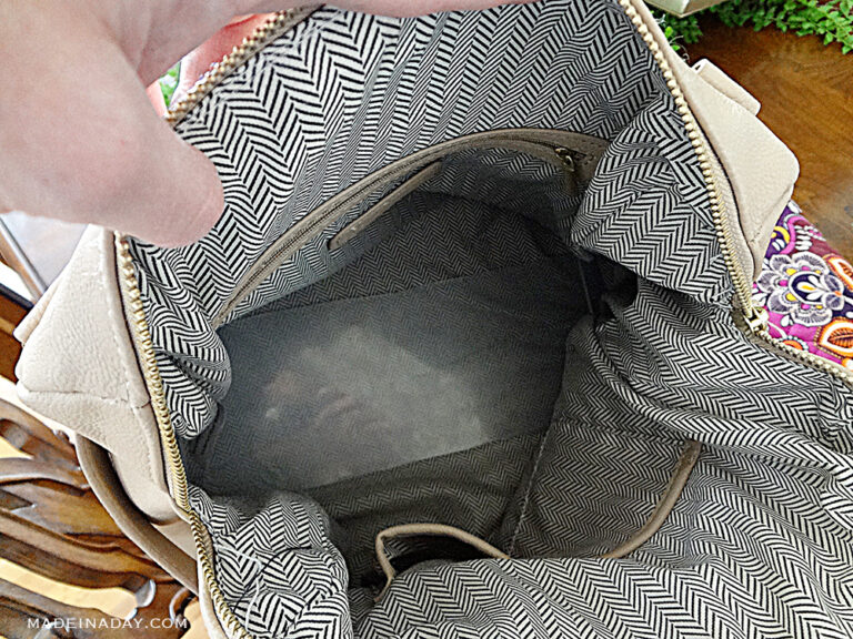 Purse Fix DIY Bag Shaper NoSag! Made In A Day