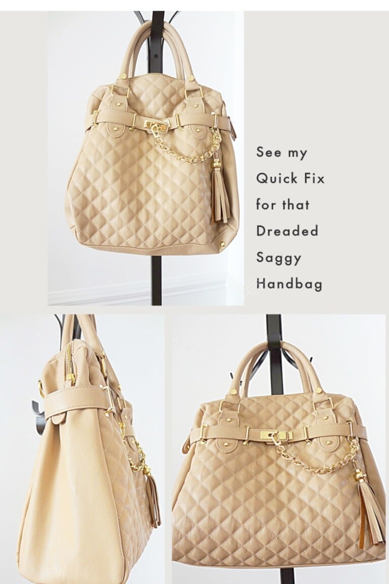Purse Fix DIY Bag Shaper No-Sag!