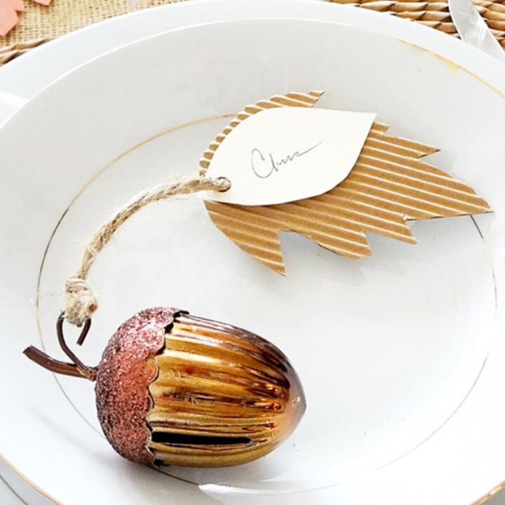 Image for Corrugated Leaf Place Cards