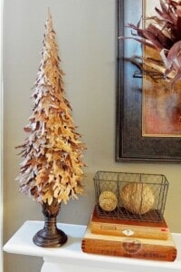 DIY Fall Leaf Tree