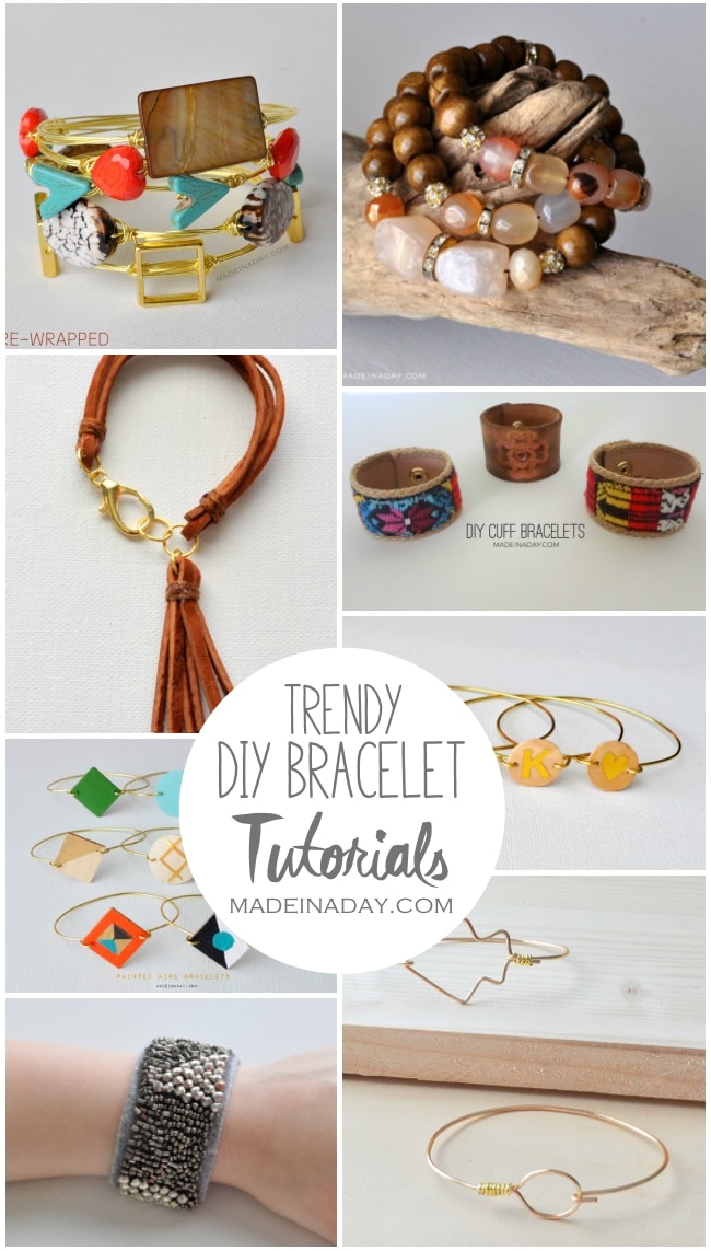 Tons of DIY Jewelry & Fashion Tutorials, beaded tassel necklaces, wire wrapped bracelets, rope bracelets, leather feather lariat, and more!