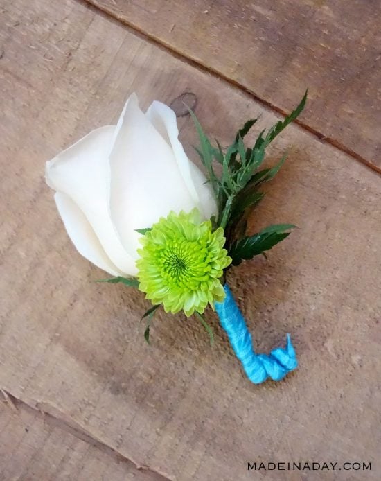 How To Make A Boutonniere Made In A Day