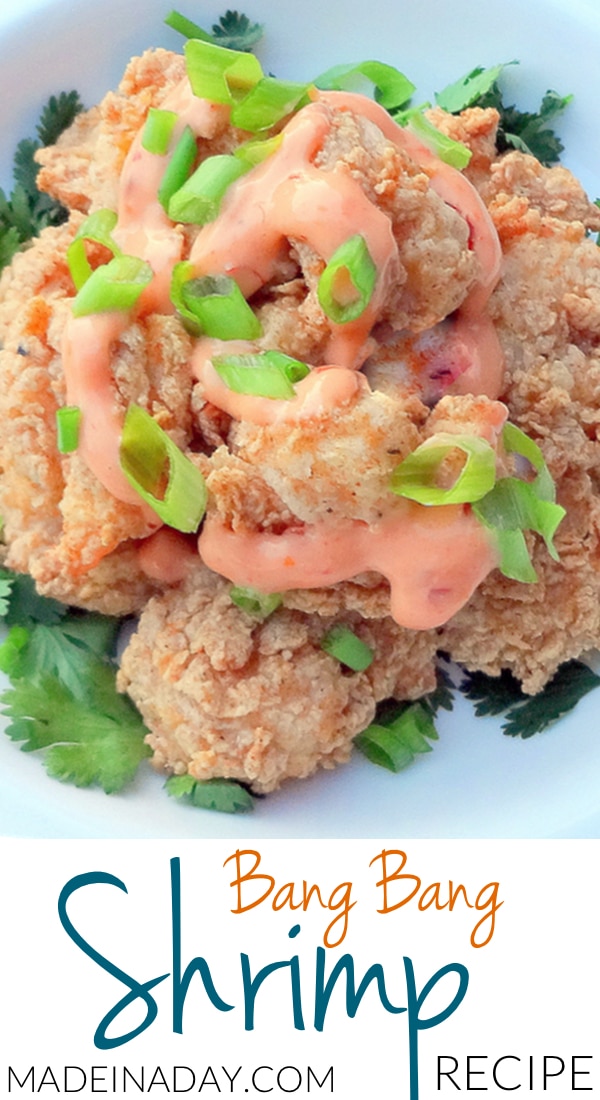 bang bang shrimp, sriracha fried shrimp, how to fry shrimp