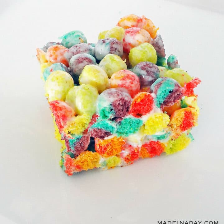 Fruity Trix Krispie Treats Bars Recipe 5 Trix Krispie Treats
