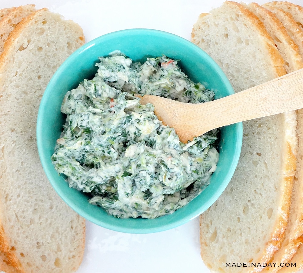 Zesty Tailgate Spinach Dip Recipe Made In A Day