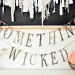 Something Wicked Halloween Garland