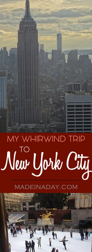 My New York Holiday Trip, My Husband took me to New York a couple of weeks before Christmas. See my post of all the fun places we saw & went to!
