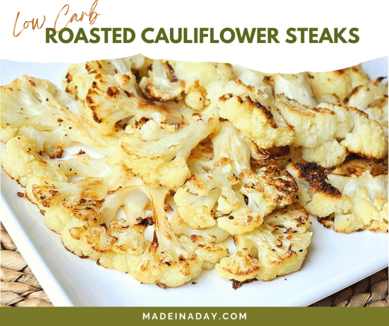 Oven Roasted Cauliflower Steaks Recipe
