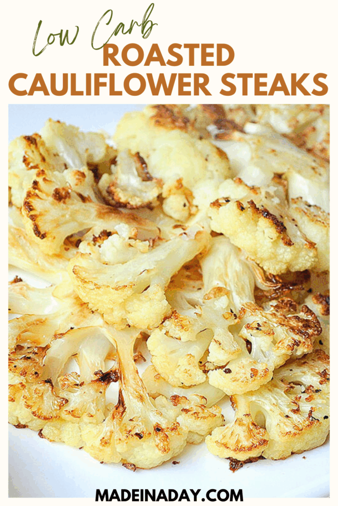 Oven Roasted Cauliflower Steaks Recipe