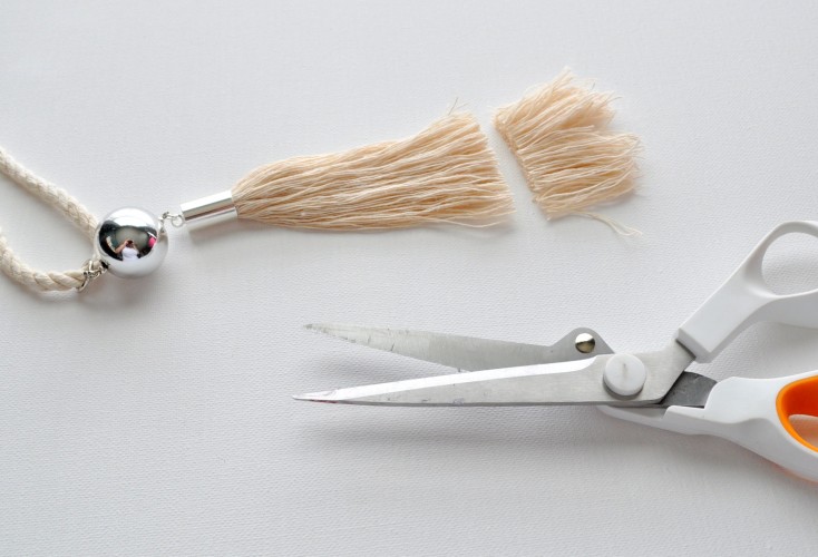 DIY Rope Tassel Necklace