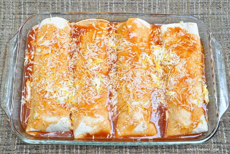 Seafood Enchiladas With Imitation Crab