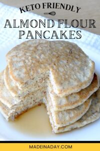 Low Carb Pancakes with Almond Flour