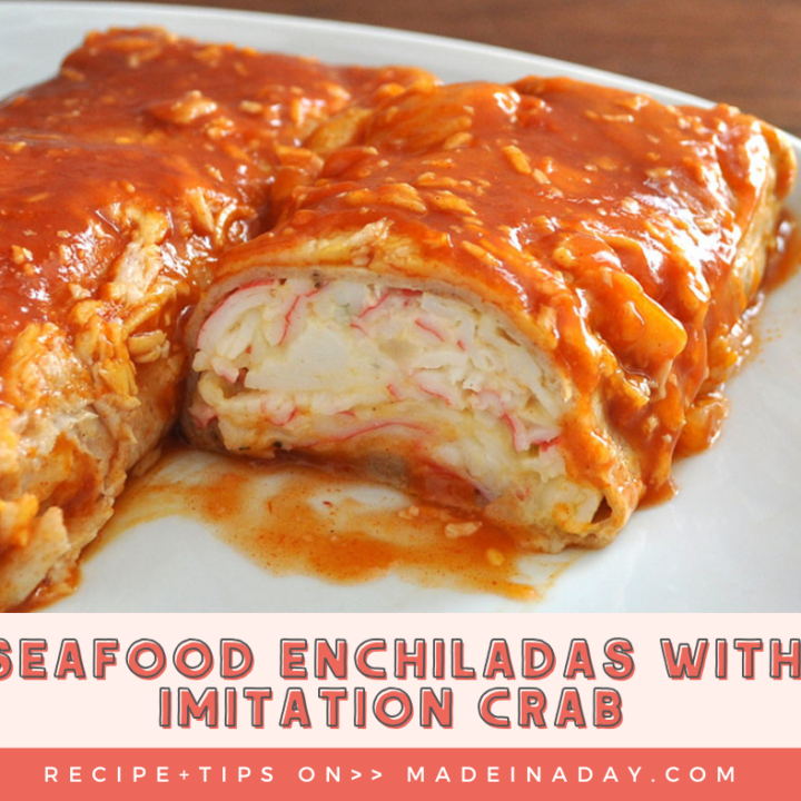 Image for Seafood Enchiladas with Imitation Crab Recipe