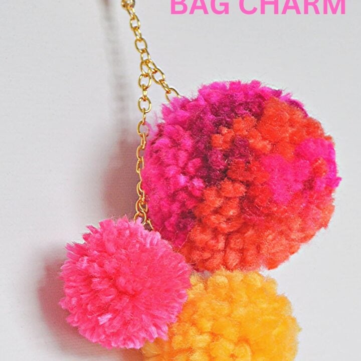 Image for DIY Pom Pom Keychain Bag Charm
