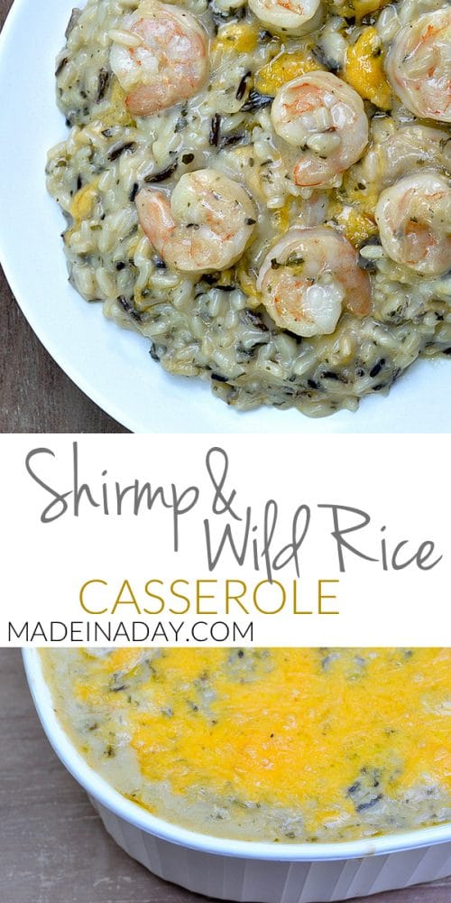 Shrimp Wild Rice Casserole