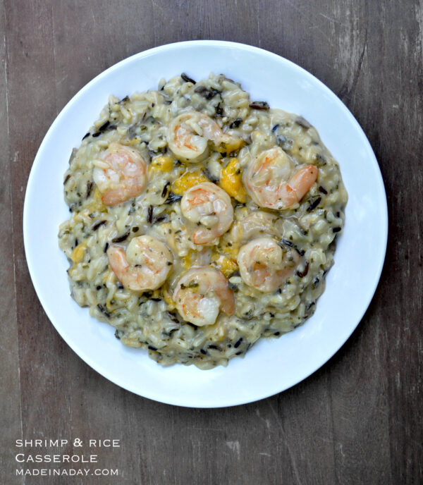 Shrimp & Wild Rice Casserole Shrimp & Wild Rice Casserole