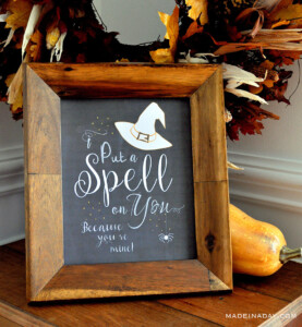 Hocus Pocus Spell On You Printable