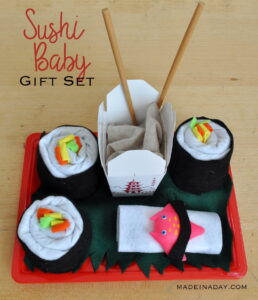 Sushi Baby Shower Gift