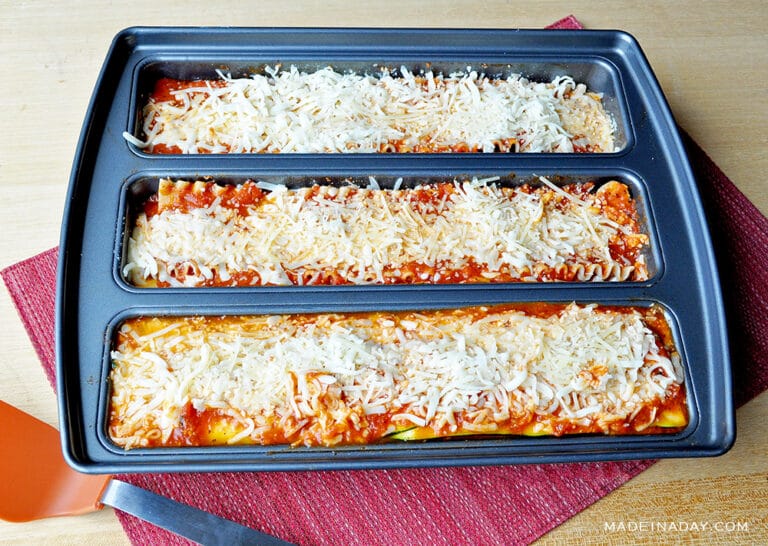 Simple Spinach Lasagna In Lasagna Trio Pan Made In A Day
