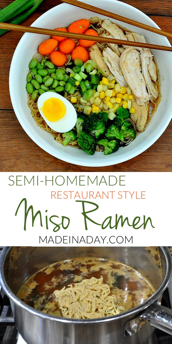 Use rotisserie chicken. frozen veggies, a soft boiled egg, a green onion and a Lotus Rice Noodles Miso Ramen mix to create an endless variety of soups! Dash Egg Cooker