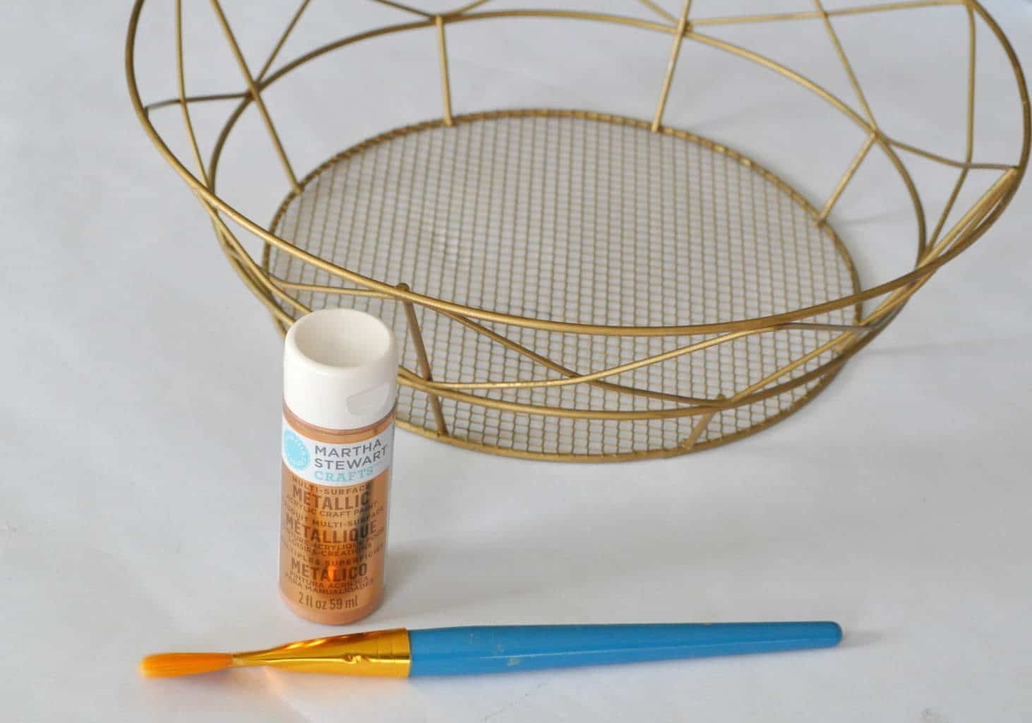 DIY Geometric Decorative Mirror • Made in a Day