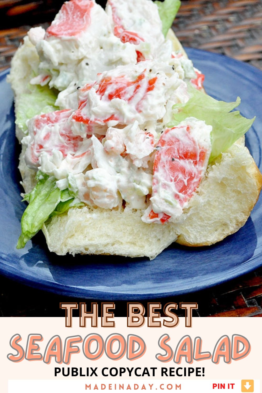 The Best Seafood Salad Recipe (Publix Copycat) Made In A Day