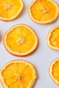 Oven Dried Orange Lemon Slices