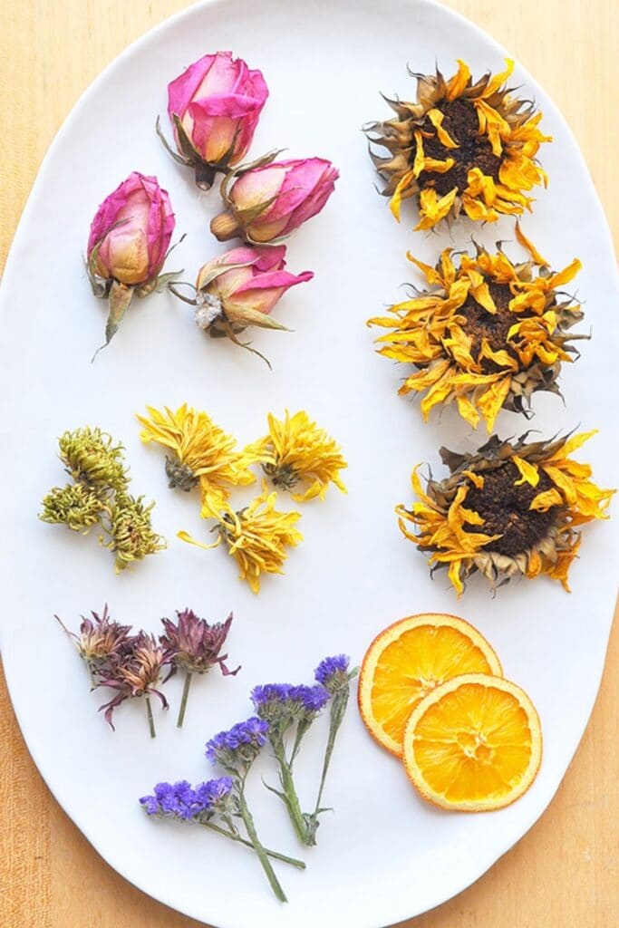 Effortless Oven Dried Flowers for Crafts