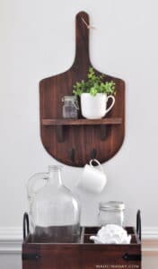 Pizza Peel Wall Shelf