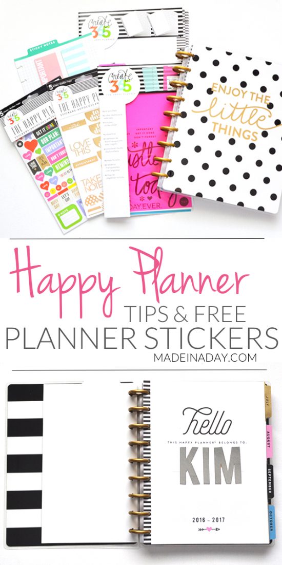 Loving My Happy Planner With Free July Printable Planner Stickers ...