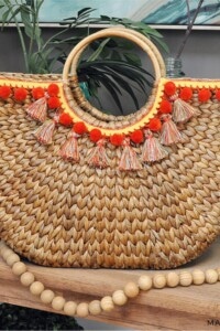 Make Your Own Pom & Tassel Basket Totes