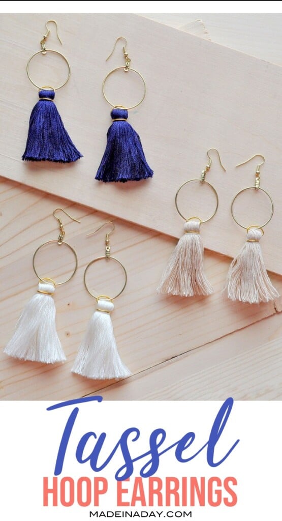 DIY Wire Earrings Geometric Hoops | Made In A Day