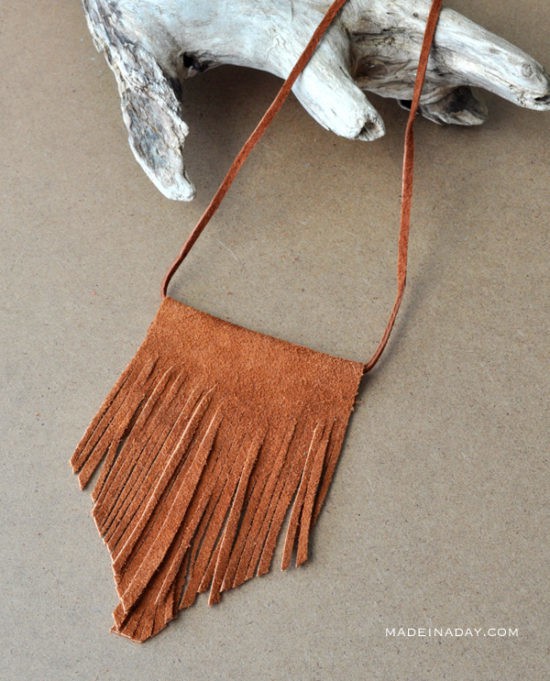Trendy Boho Long Dangle Suede Fringe Earrings Made In A Day