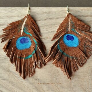 Image for DIY Suede Fringe Earrings