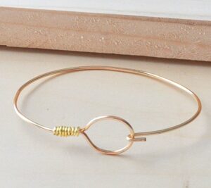 DIY Wire Wrapped Bangles