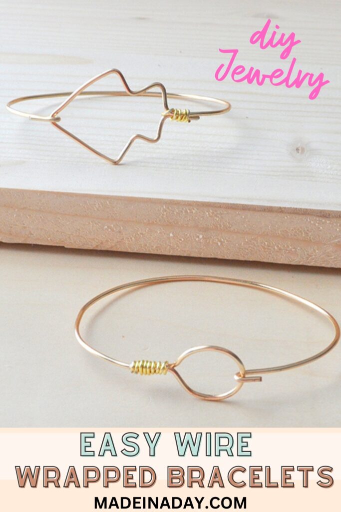 Simple on sale wire bracelet