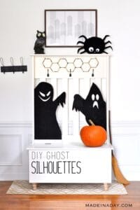 Thrilling Haunted Ghost Silhouettes