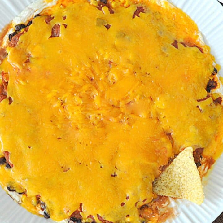 Image for Layered Tex Mex Cheese Dip with Salsa