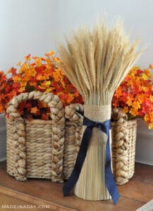 Heartwarming DIY Harvest Wheat Bundle