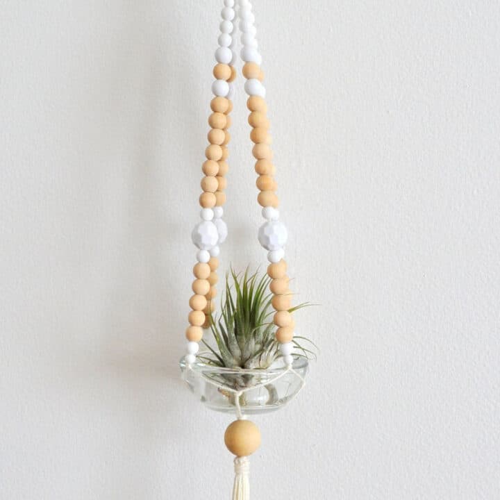 Image for Easy Beaded Macrame Plant Hanger
