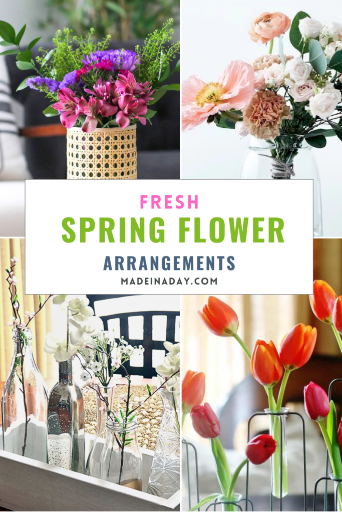 Fresh Spring Flower Arrangements Ideas Collection