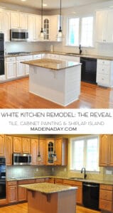 White Kitchen Remodel The Big Reveal