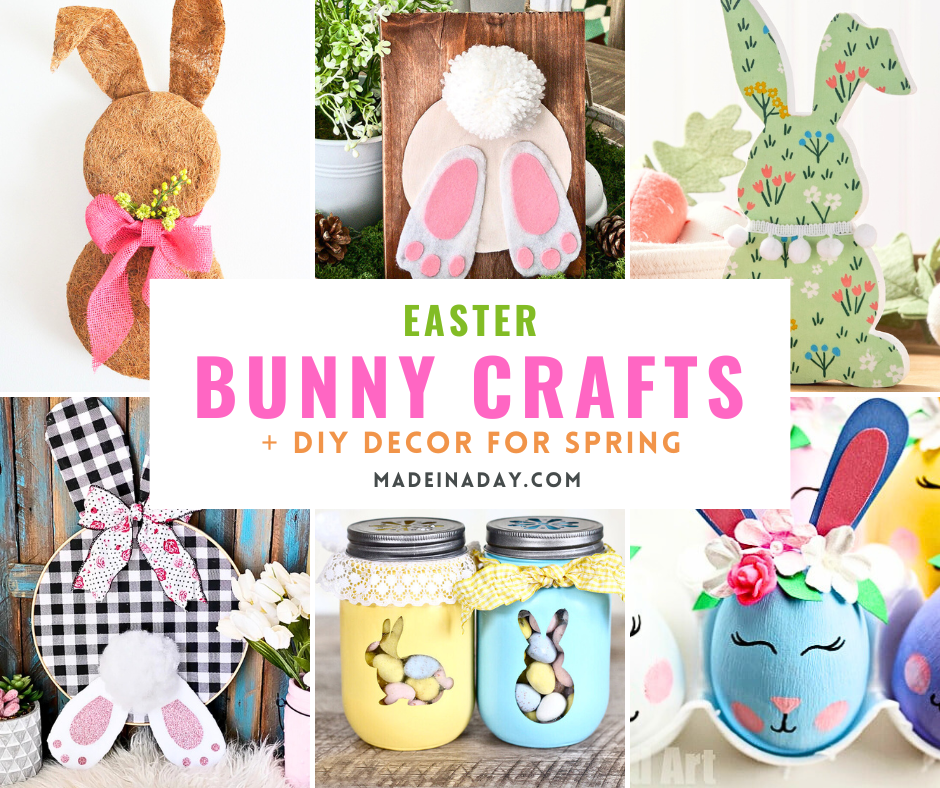 Easter Bunny Crafts for Spring Decor