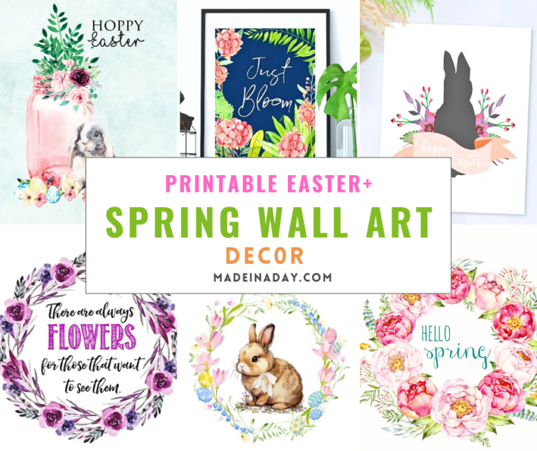 Spring Printable Wall Art Decor