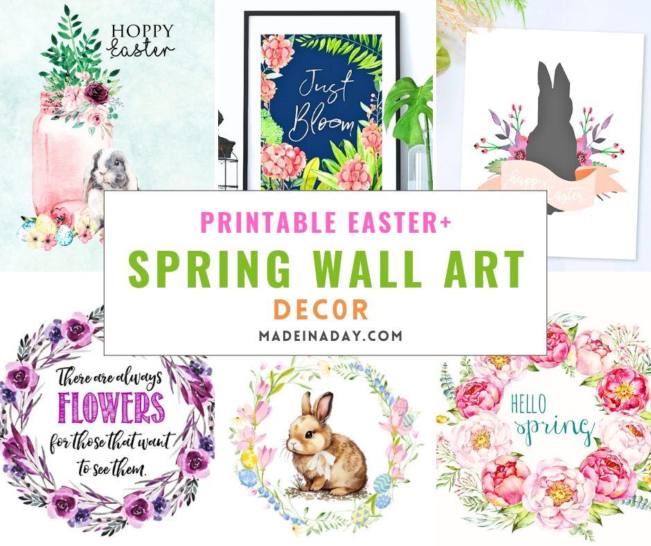 Spring Printable Wall Art Decor