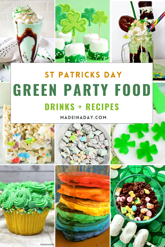 Magical St Patricks Green Party Food Collection